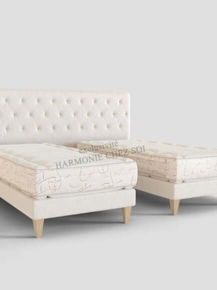 Matelas ressort Treca - Ondine - lit jumeaux
