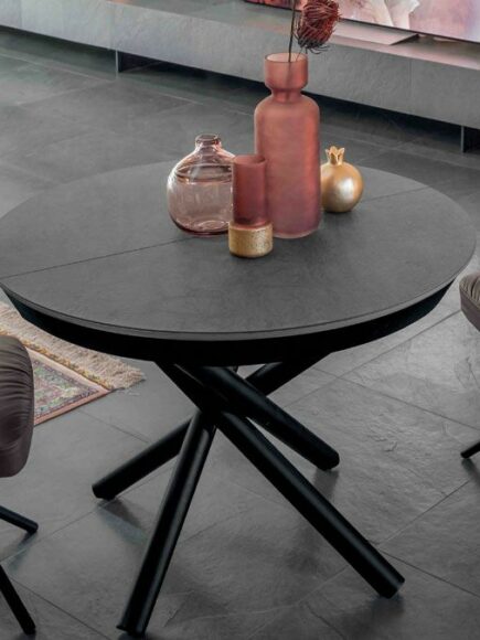 Table extensible Fahrenheit ronde