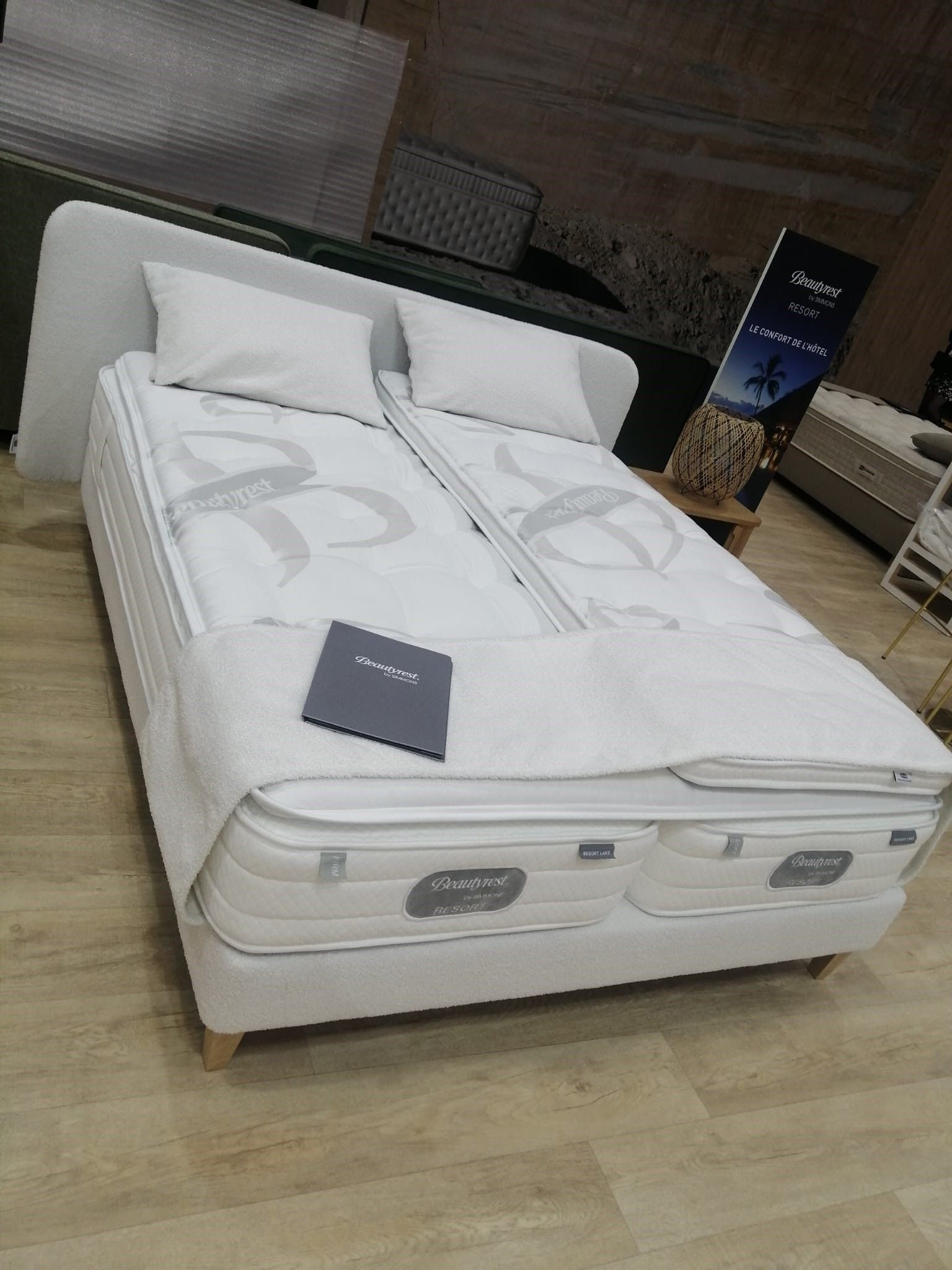 Matelas Hotel luxe - Resort Lake- lit jumeaux - Simmons – Image 2