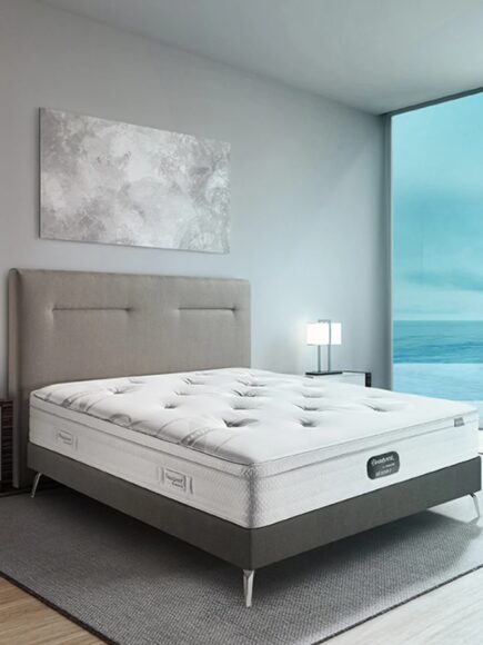 Matelas ressort pour lit casher - Resort Island - lit jumeaux - Simmons