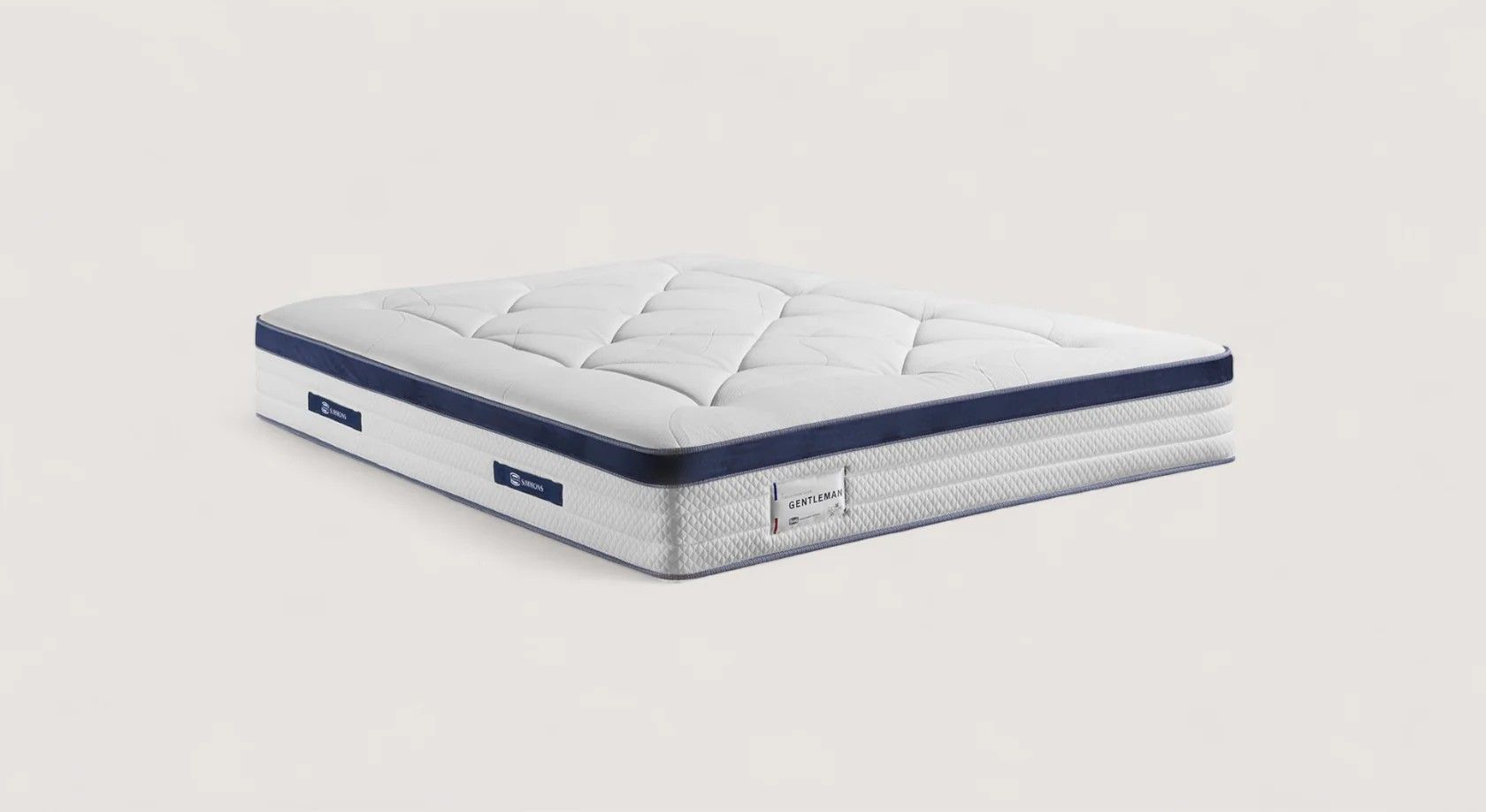 Matelas ressort Simmons - Gentleman - lit jumeaux – Image 2