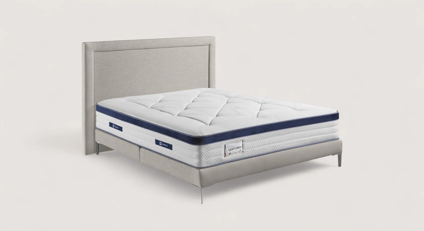 Matelas ressort Simmons - Gentleman - lit jumeaux – Image 3