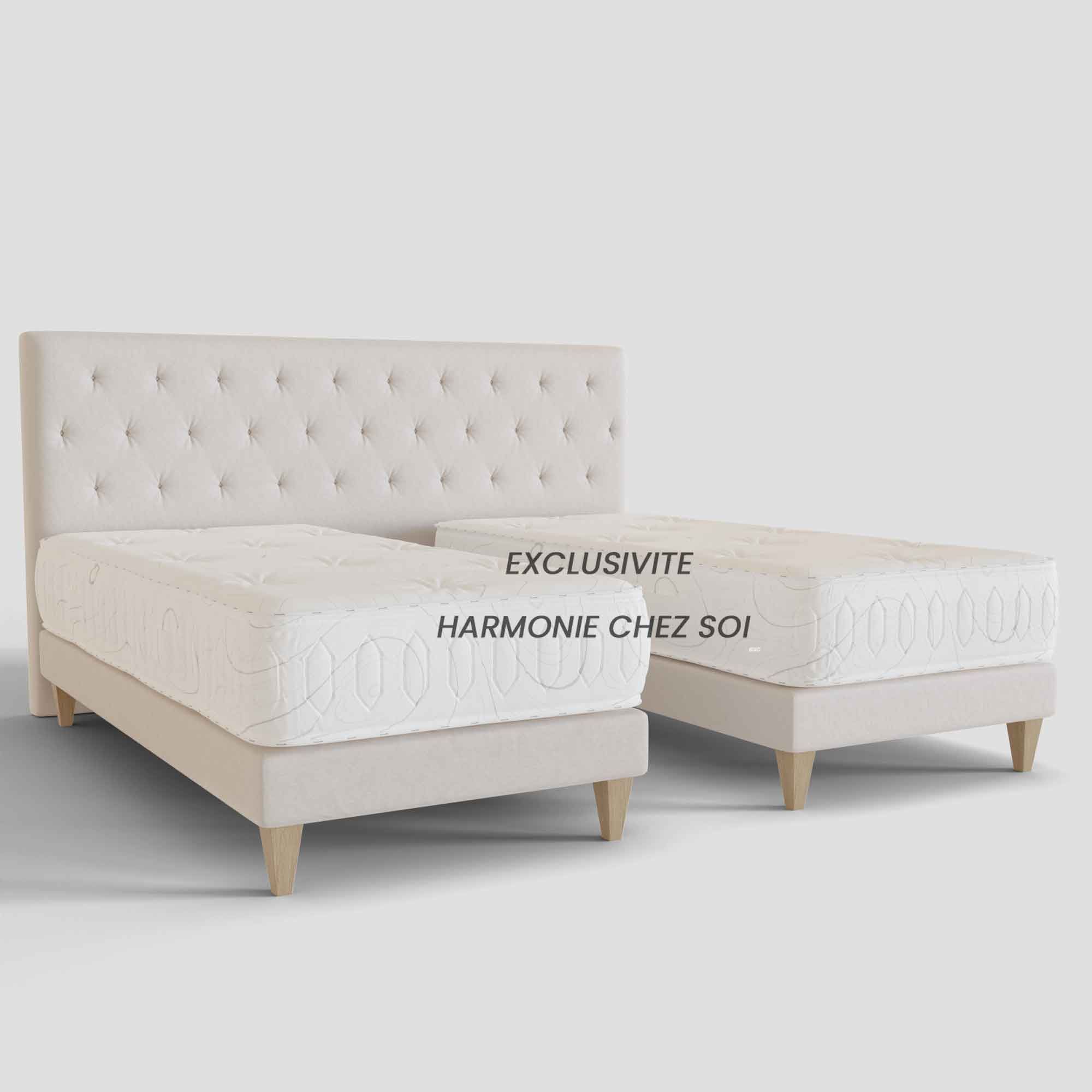 Matelas Latex Dunlopillo - Souverain - lit jumeaux