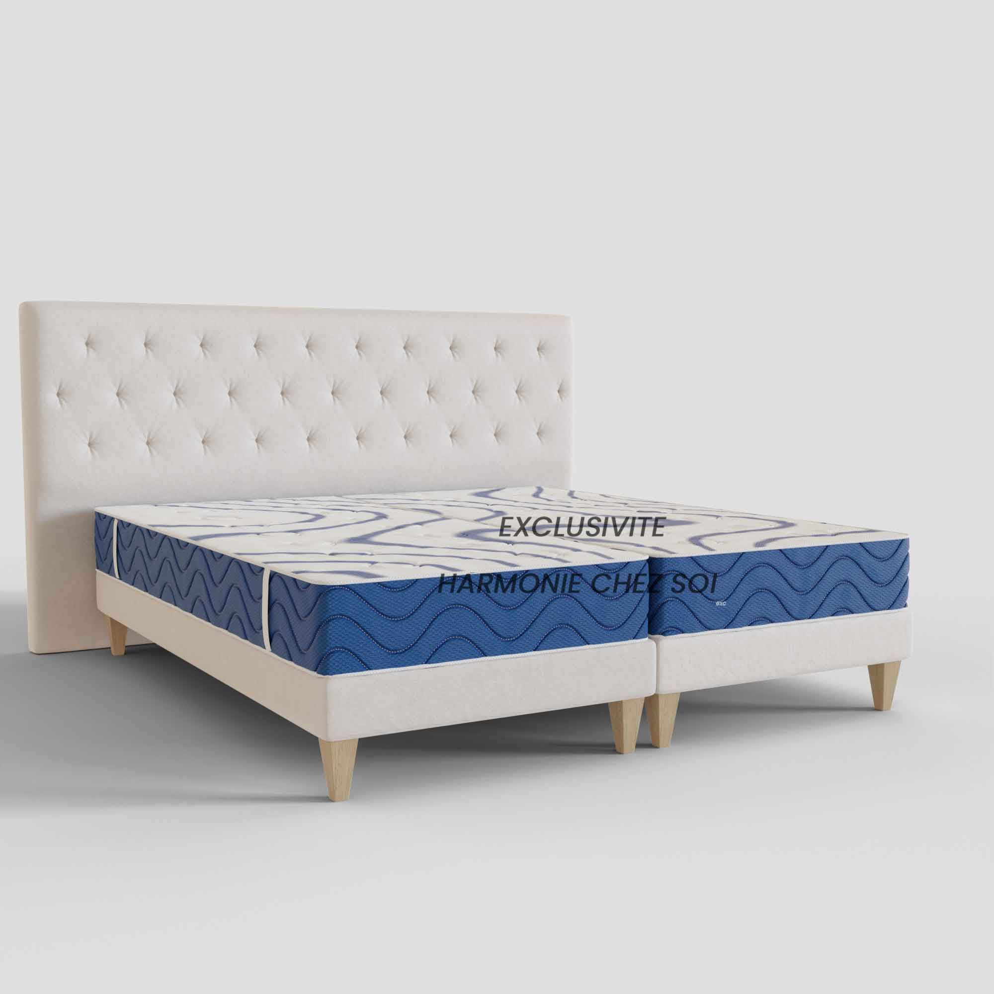 Matelas latex Dunlopillo - Orion - Lit Jumeaux